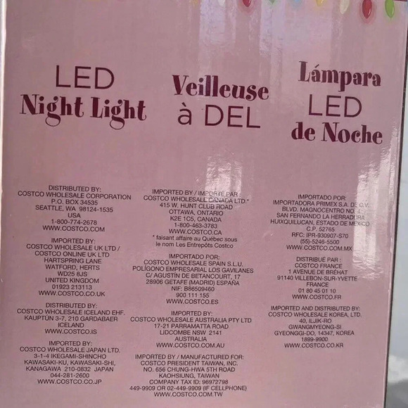 Santa Claus Holding Christmas Star LED Night Light Battery Operated Timer New - Picture 2 of 9